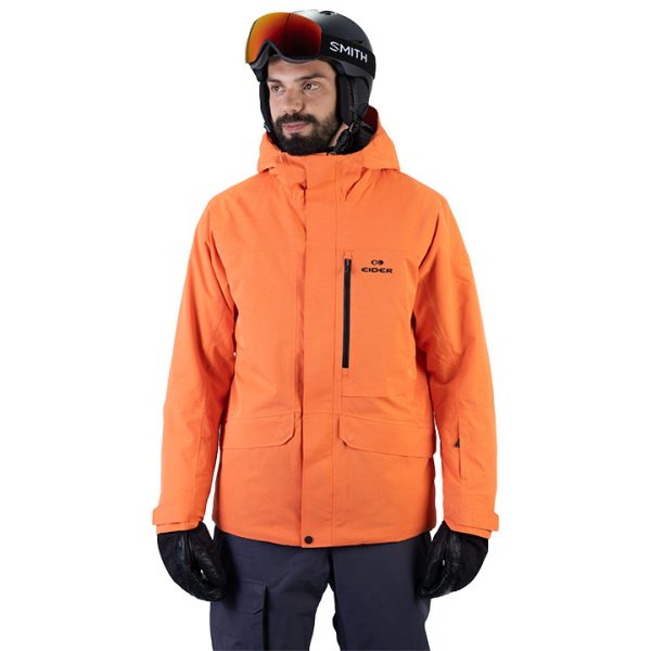 M Loze 2L Insulated Jkt Orange - Image 3