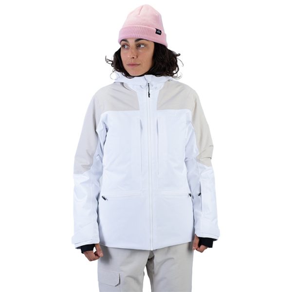W Saulire 2L Insulated Stretch Jkt Black - Image 4