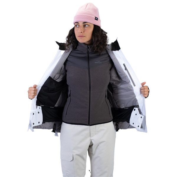 W Saulire 2L Insulated Stretch Jkt Black - Image 5