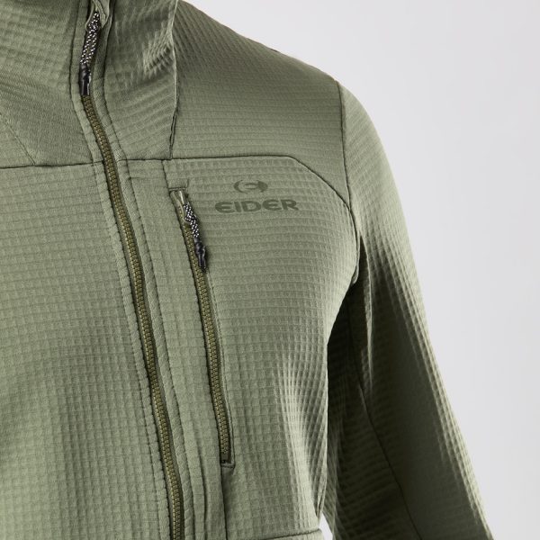 M Thorens Polartec Powergrid Fleece Black - Image 4