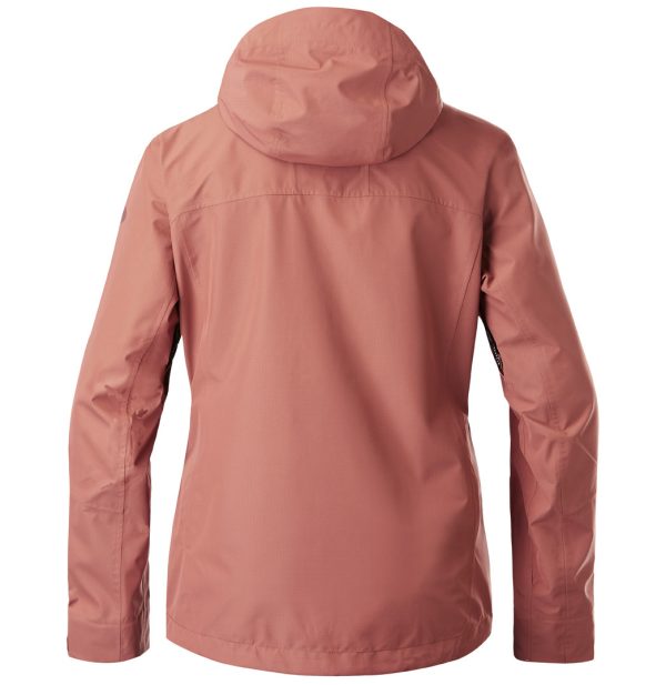 W Mist Jkt Terracotta - Image 2