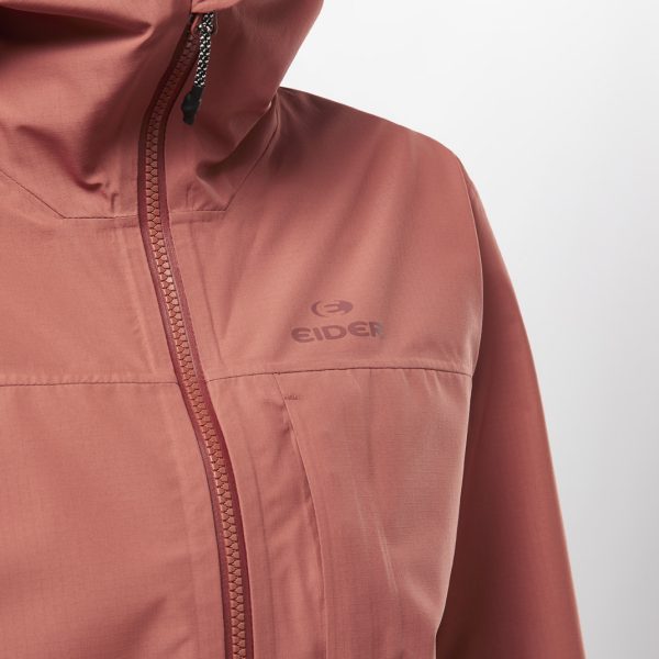 W Mist Jkt Terracotta - Image 6