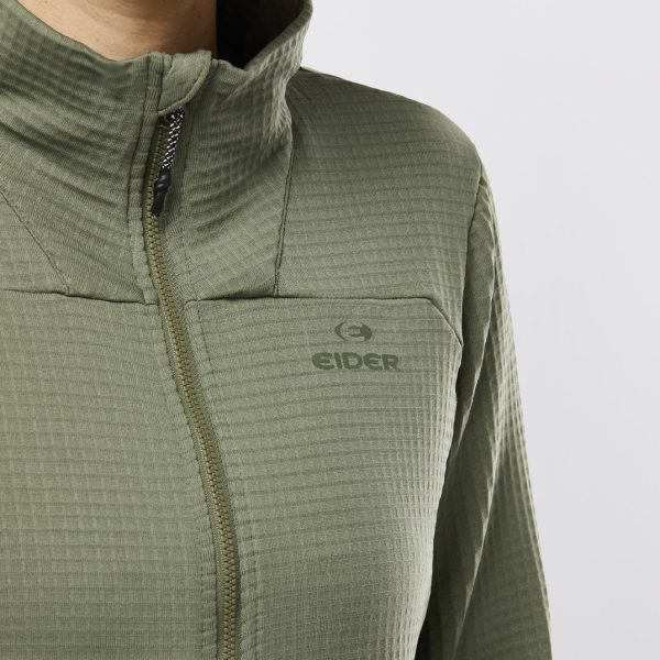 W Thorens Polartec Powergrid Fleece Black - Image 4