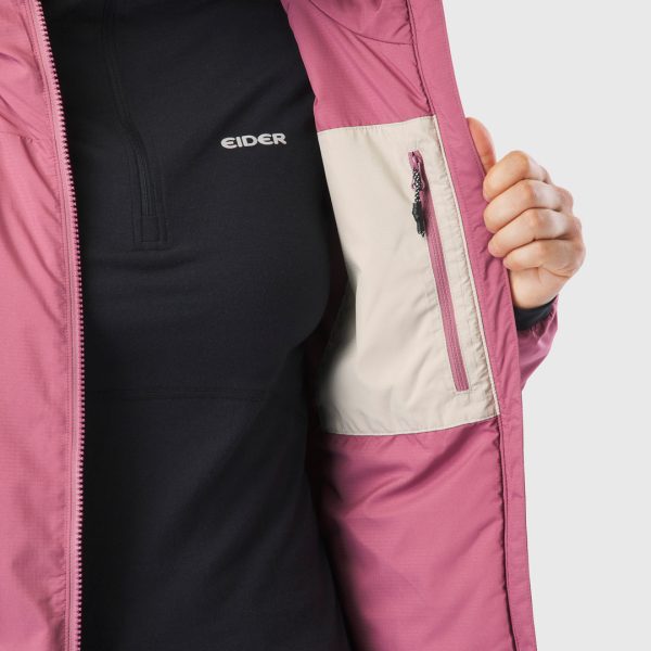 W Roc Primaloft Hood Jkt Navy - Image 7