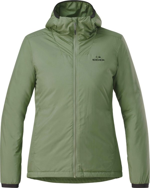 W Roc Primaloft Hood Jkt Khaki
