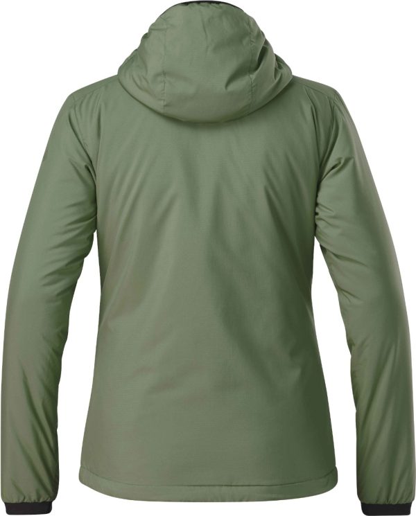 W Roc Primaloft Hood Jkt Khaki - Image 2