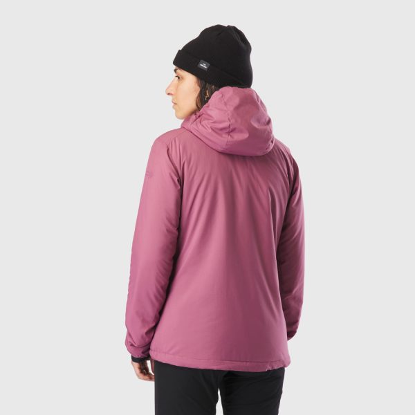 W Roc Primaloft Hood Jkt Khaki - Image 4